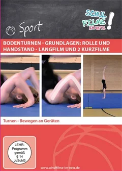 Schulfilm Bodenturnen - Grundlagen I: Rolle und Handstand - Langfilm und 2 Kurzfilme downloaden oder streamen
